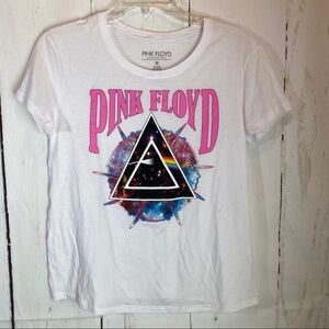 Pink Floyd Sz Medium White T